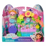 Set balconul gradina fermecata si figurina Kitty cu accesorii Gabbys Dollhouse filmul