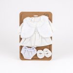 Hainute albe pentru papusa Egmont Toys