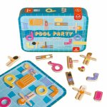 Joc magnetic de strategie Petrecere la piscina Svoora