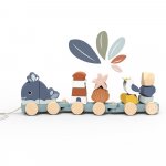 Jucarie de tras si construit din lemn Speedy Monkey