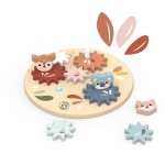 Jucarie interactiva cu roti dintate Speedy Monkey