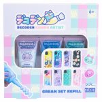 Kit Rezerve Pasta Decoden 3 tuburi colorate pentru decor kawaii DIY