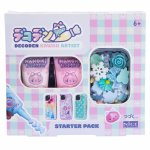 Kit creativ Decoden Starter Pack set de baza pentru decor kawaii cu pasta colorata