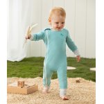 Overall cu fermoar Love to Dream Ecovero Marine Blue 6-12 luni