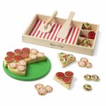 Set de joaca din lemn petrecere cu pizza Melissa and Doug