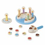 Set de joaca din lemn tort aniversar Melissa and Doug