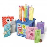 MathLink Cubes Numberblocks Set activitati Eroii cu Zero
