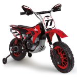 Motocicleta electrica pentru copii Injusa Thunder Max VX, 12V, frana electrica, varsta 3 ani+