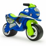 Motocicleta pentru copii Injusa Tundra Tornado Blue cu roti late, greutate admisa 30 kg, varsta 18 luni+