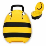 Olita portabila cu capac si maner My Carry Potty Bumble Bee