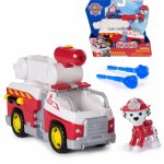 Vehicul de salvare masina de pompieri si figurina Marshall Patrula Catelusilor