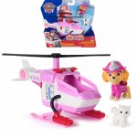 Vehicul de salvare masina de pompieri si figurina Skye Patrula Catelusilor
