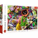 Puzzle Trefl Aranjarea gradinii artist Andrew Farley 1000 piese