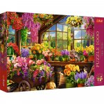 Puzzle Trefl premium plus tea time Pregatire pentru primavara 1000 piese