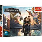 Puzzle Trefl Cum sa iti dresezi dragonul, toothless si prietenii 200 piese