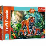 Puzzle Trefl obiceiurile tigrului 200 piese