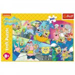 Puzzle Trefl Spongebob in bikini 300 piese