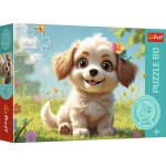 Puzzle Trefl Fii un catelus 60 piese