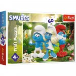 Puzzle Trefl Padurea fermecata de strumfi 60 piese