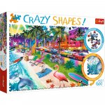 Puzzle Trefl forme ciudate Miami Beach 600 piese