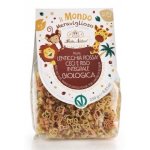 Paste savana cu faina de linte rosie, naut si orez brun bio 250g Pasta Natura
