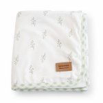Paturica moale si hipoalergenica, bumbac jersey, 65x80 cm, Spring Cottage