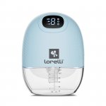 Pompa  de san electrica, portabila, utilizare fara maini Lorelli Alice Blue