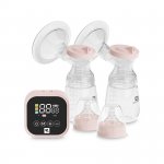 Pompa de san electrica dubla Lorelli Eva Pink