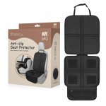 Protectie scaun auto cu strat antialunecare din silicon Sipo Negru