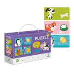 Puzzle pentru copii Duo, Ce mananca animalele