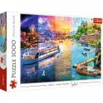 Puzzle Trefl Croaziera pe rau 1000 piese