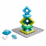 Puzzle de stivuire 3D, pentru copii, Edx Education