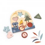 Puzzle educativ din lemn Speedy Monkey