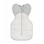 Sac de dormit pentru infasat Love to Dream Swaddle Up Alb Gri S 3.5-6 kg 2.5 Tog