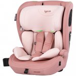 Scaun auto pentru copii Chipolino Tycoon Pink Marshmallow i-Size 76-150 cm, tetiera reglabila, husa detasabila, suport pahar