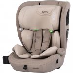Scaun auto pentru copii Chipolino Tycoon Tiramisu i-Size 76-150 cm, tetiera reglabila, husa detasabila, suport pahar