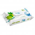 Servetele umede Spring Line Pop Up 100 bucati cu parfum Ceai verde ambalaj cu capac