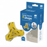 Set 12 coltare din silicon pentru colturi, forma T, fixare cu adeziv puternic Tesa, fara urme, Sipo
