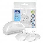 Set 2 protectoare pentru mamelon, din silicon moale, forma anatomica, marime L