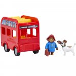 Set Paddington autobuz rosu cu 2 figurine