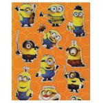 Set autocolante reutilizabile Minions 110x245 mm