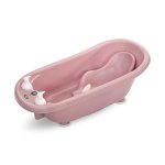 Set cadita 88 cm cu termometru, reductor si accesorii Nordic Pink