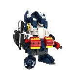 Set constructie Robot albastru comandantul armatei robotilor 212 piese