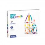 Set de constructie Stem magnetic Tuburi flexibile 57 piese