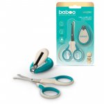 Set ingrijire unghii bebe cu forfecuta si unghiera Baboo 0 luni+