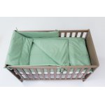Set lenjerie pentru patut cu 6 piese din bumbac 120x60 cm Mint
