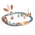 Set trenulet cu activitati multiple Speedy Monkey