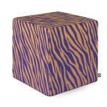 Taburet Updeco cub L Zebra gradient drak