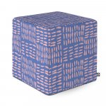 Taburet Updeco cub XL Striped Pattern