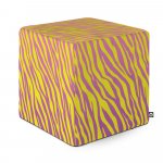 Taburet Updeco cub XL Zebra gradient bright